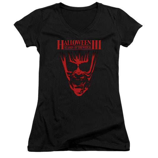 Halloween Iii - Title - Junior V-neck - Black