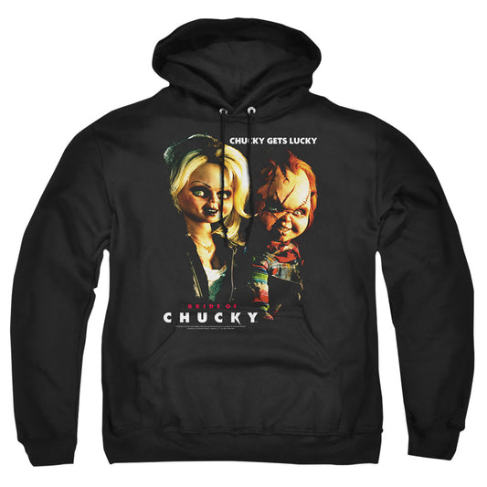 Bride Of Chucky - Chucky Gets Lucky - Adult Pull-over Hoodie - Black