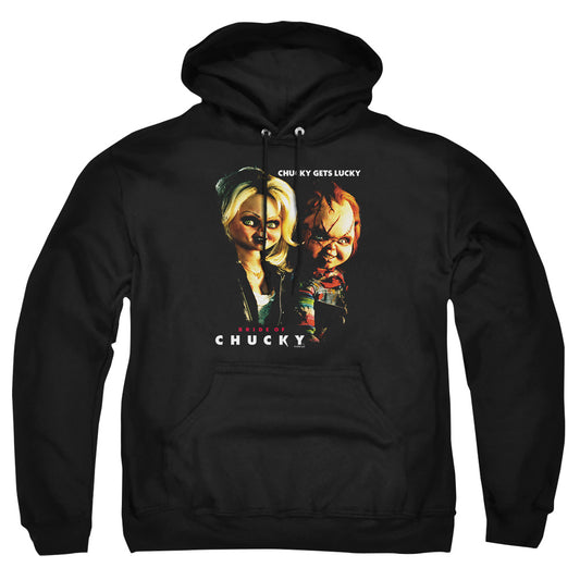 Bride Of Chucky - Chucky Gets Lucky - Adult Pull-over Hoodie - Black