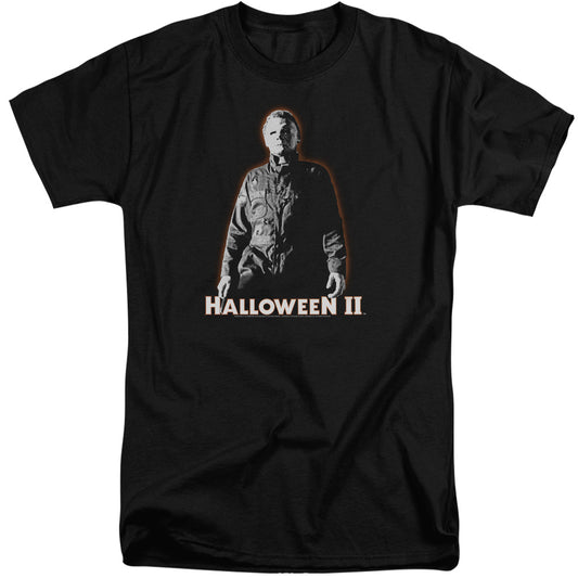 Halloween Ii - Michael Myers - Short Sleeve Adult Tall - Black - Xl - Black T-shirt
