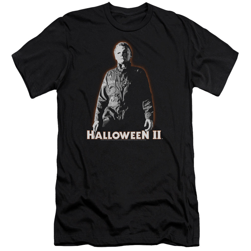 HALLOWEEN II MICHAEL MYERS - S/S ADULT 30/1 - BLACK T-Shirt