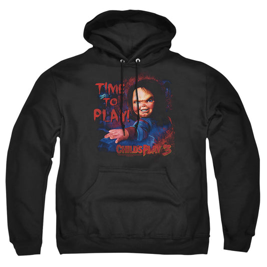 Childs Play 3 - Time To Play - Adult Pull-over Hoodie - Black