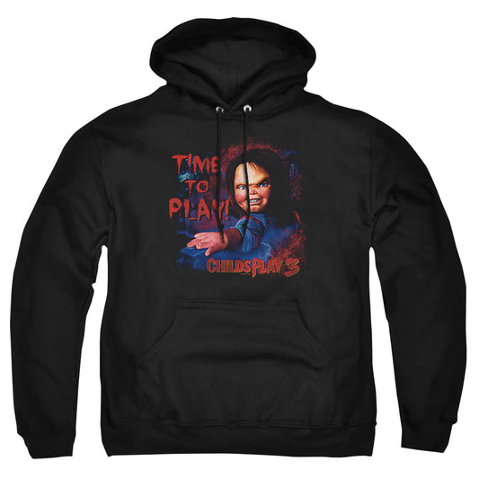 Childs Play 3 - Time To Play - Adult Pull-over Hoodie - Black