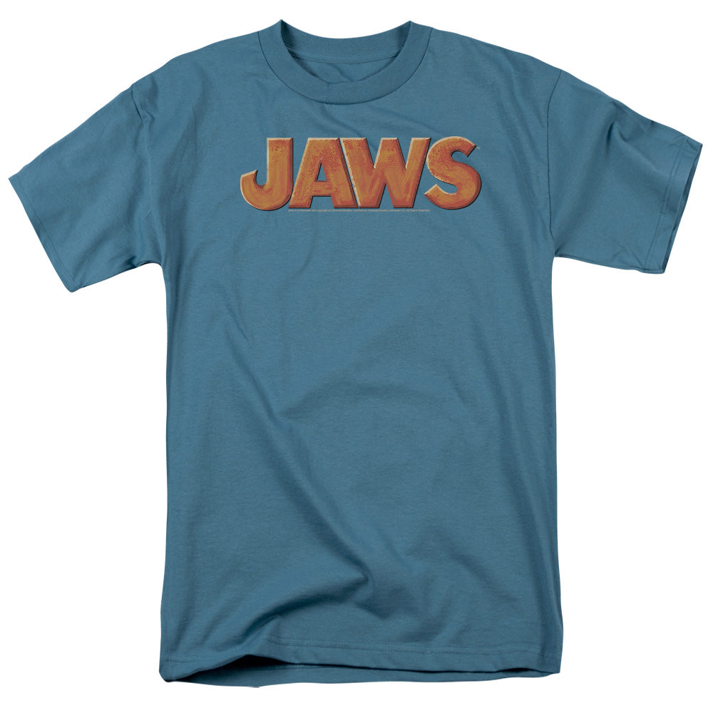 Jaws - Logo - Short Sleeve Adult 18/1 - Slate T-shirt