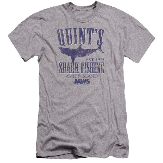 Jaws - Quints-premuim Canvas Adult Slim Fit 30/1 - Athletic Heather