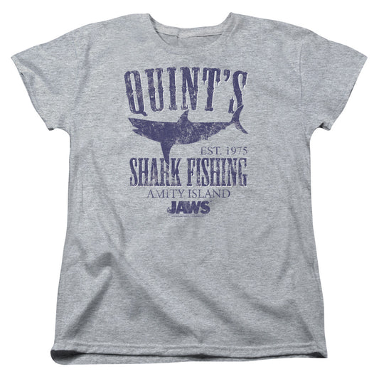 Jaws - Quints - Short Sleeve Womens Tee - Athletic Heather T-shirt
