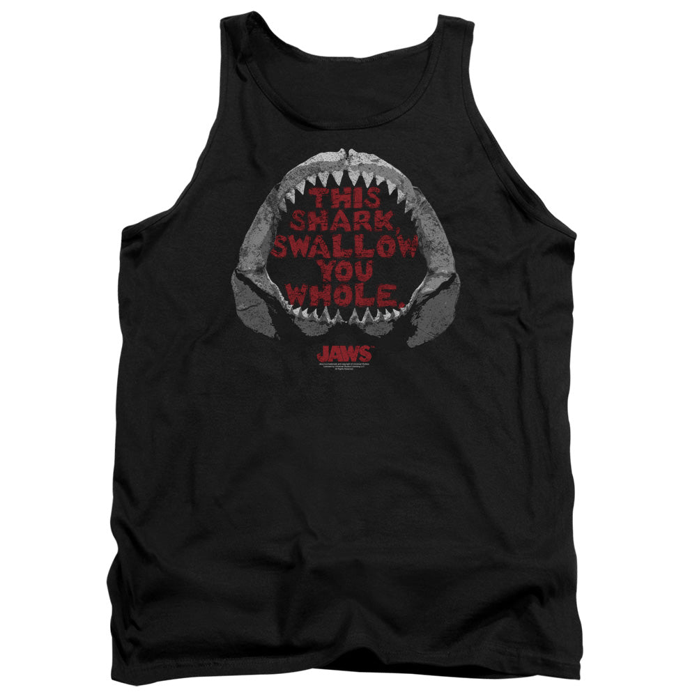 Jaws - This Shark - Adult Tank - Black