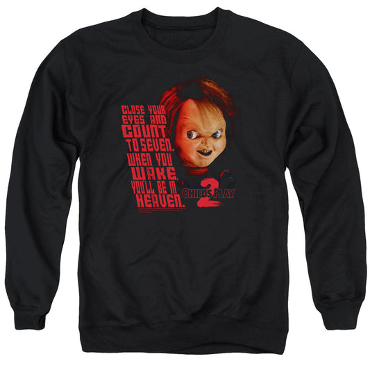 Childs Play 2 - In Heaven - Adult Crewneck Sweatshirt - Black