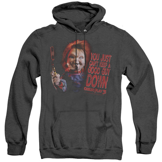 Childs Play 3 - Good Guy - Adult Heather Hoodie - Black