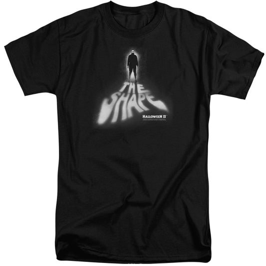 Halloween Ii - The Shape - Short Sleeve Adult Tall - Black - Xl - Black T-shirt