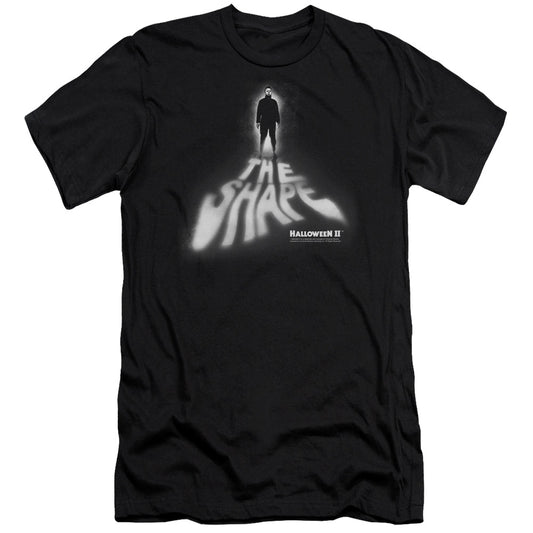 Halloween Ii - The Shape - Short Sleeve Adult 30/1 - Black - Sm - Black T-shirt