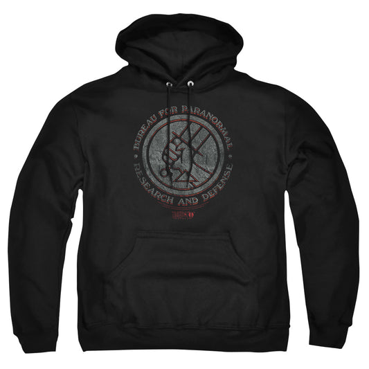 Hellboy Ii - Bprd Stone - Adult Pull-over Hoodie - Black