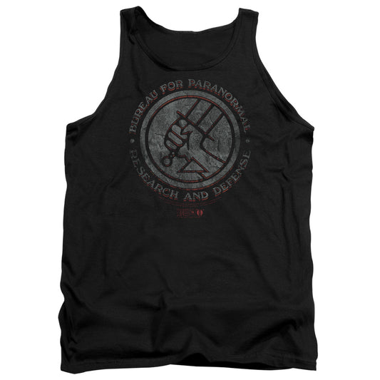 Hellboy Ii - Bprd Stone - Adult Tank - Black