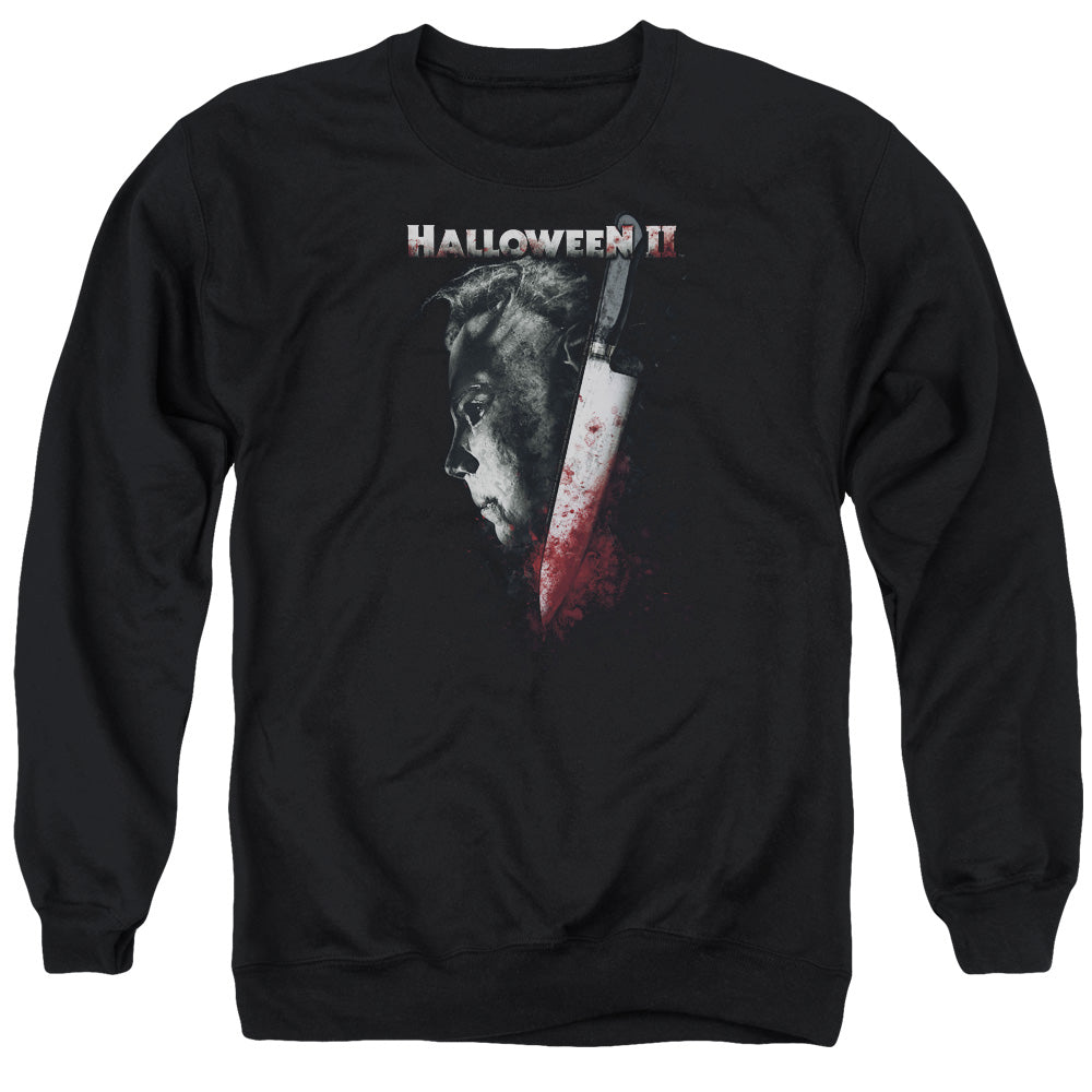 Halloween Ii - Cold Gaze - Adult Crewneck Sweatshirt - Black