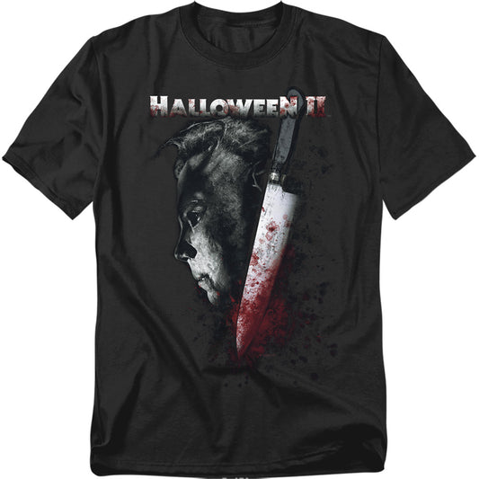 Halloween Ii - Cold Gaze - Short Sleeve Adult 18/1 - Black - Sm - Black T-shirt