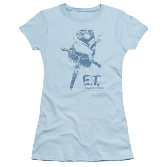 ET BIKE - S/S JUNIOR SHEER - LIGHT BLUE - SM - LIGHT BLUE T-Shirt