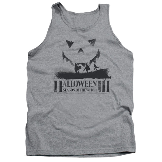 Halloween Iii - Silhouette - Adult Tank - Athletic Heather