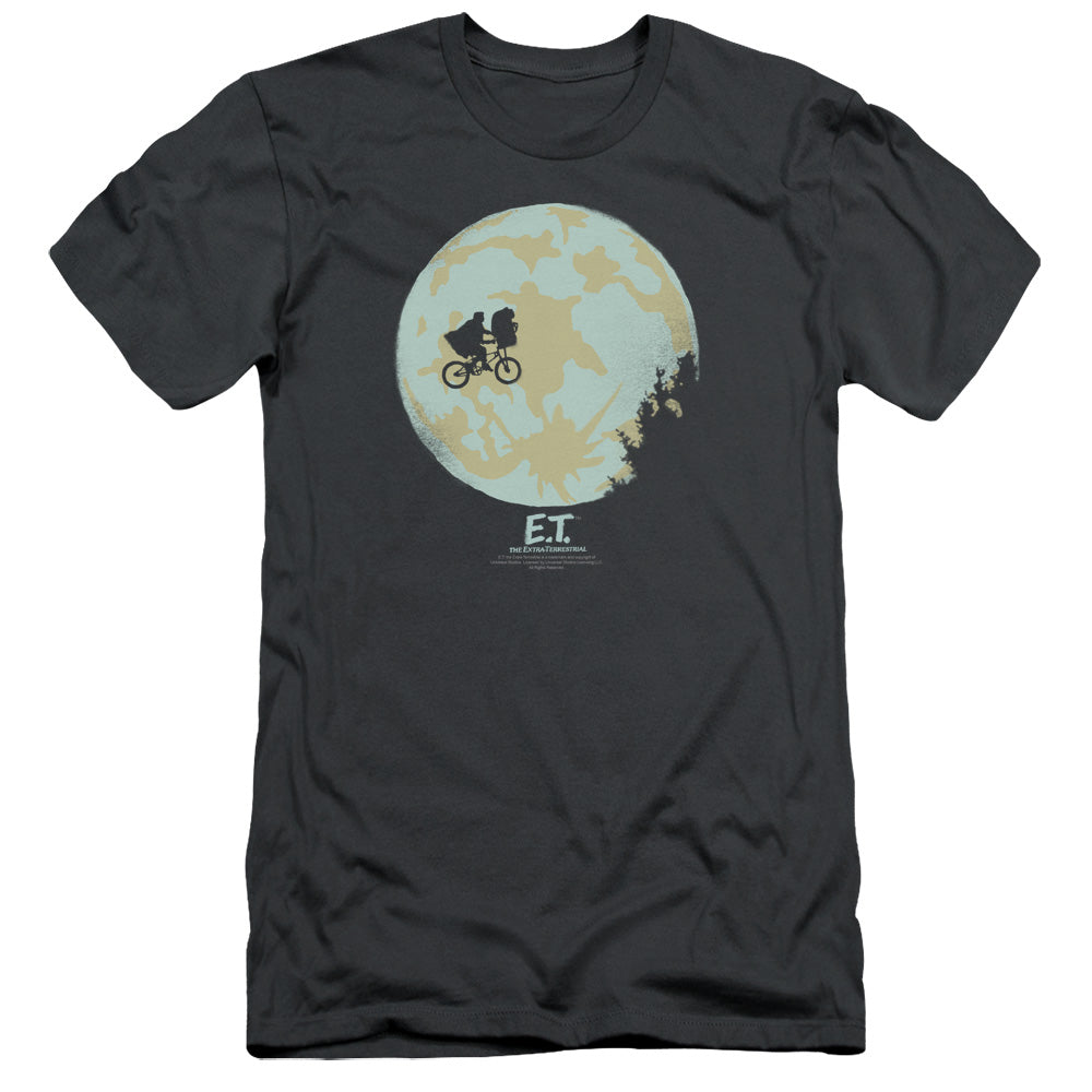 Et - In The Moon - Short Sleeve Adult 30/1 - Charcoal - Sm - Charcoal T-shirt