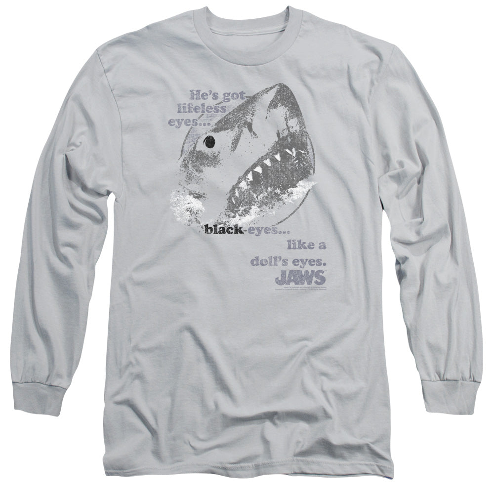 JAWS LIKE DOLLS EYES - L/S ADULT 18/1 - SILVER T-Shirt