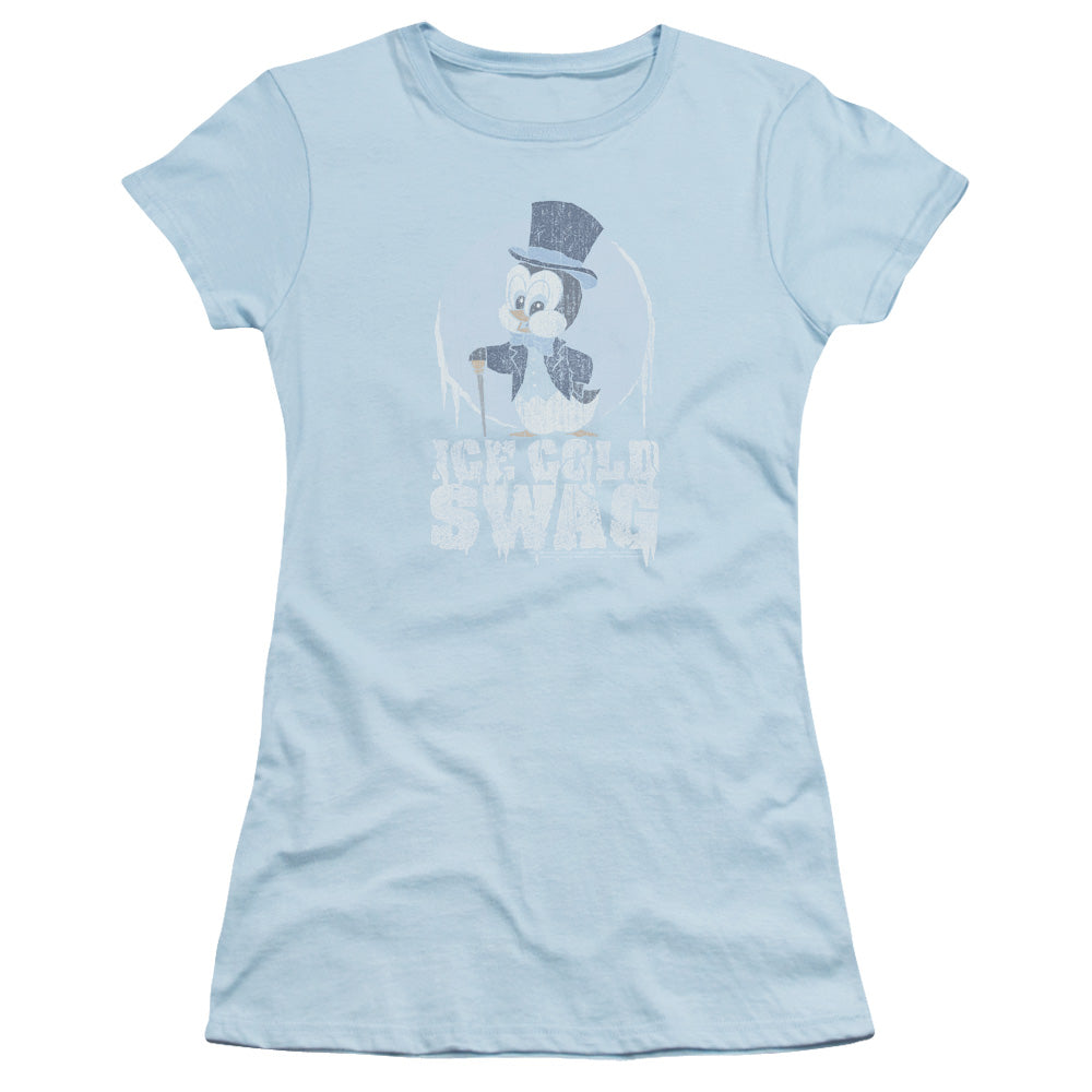 Chilly Willy - Ice Cold - Short Sleeve Junior Sheer - Light Blue - Sm - Light Blue T-shirt