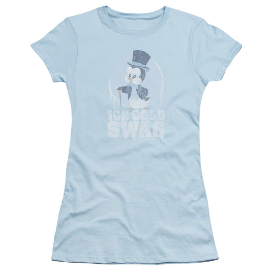 Chilly Willy - Ice Cold - Short Sleeve Junior Sheer - Light Blue - Sm - Light Blue T-shirt