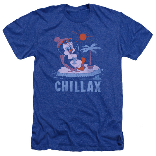 Chilly Willy - Chillax - Adult Heather - Royal - Sm - Royal Blue
