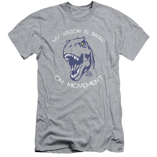 Jurassic Park - My Vision - Short Sleeve Adult 30/1 - Athletic Heather T-shirt