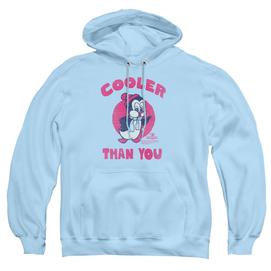 Chilly Willy - Cooler Than You - Adult Pull-over Hoodie - Light Blue - Sm - Light Blue