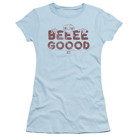 Et - Be Good - Short Sleeve Junior Sheer - Light Blue - Sm - Light Blue T-shirt