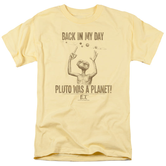 Et - In My Day - Short Sleeve Adult 18/1 - Banana - Sm - Banana T-shirt
