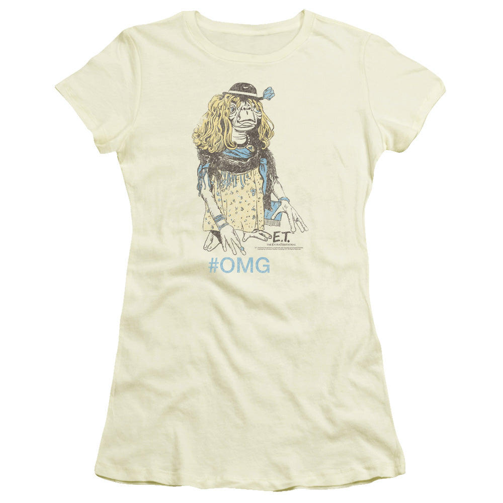 Et - Dress Up - Short Sleeve Junior Sheer - Cream - Sm - Cream T-shirt