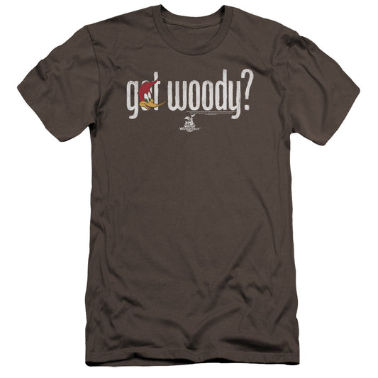 Woody Woodpecker - Got Woody-premuim Canvas Adult Slim Fit 30/1 - Charcoal