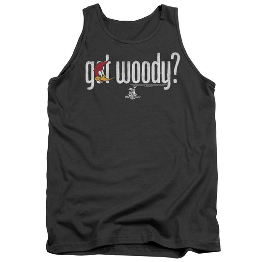 Woody Woodpecker - Got Woody - Adult Tank - Charcoal
