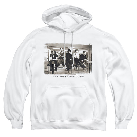 Breakfast Club - Mugs - Adult Pull-over Hoodie - White - Sm - White