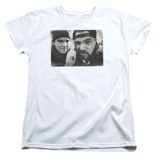 MALLRATS MIND TRICKS - S/S WOMENS TEE - WHITE T-Shirt