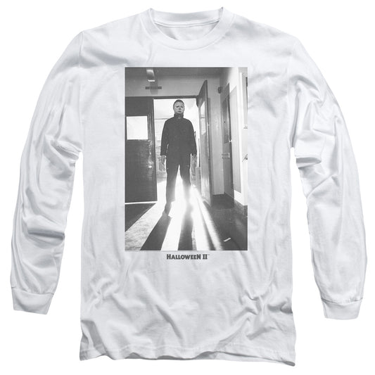Halloween Ii - Monster - Long Sleeve Adult 18/1 - White - Sm - White T-shirt