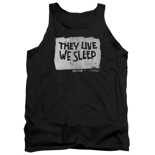 They Live - We Sleep - Adult Tank - Black