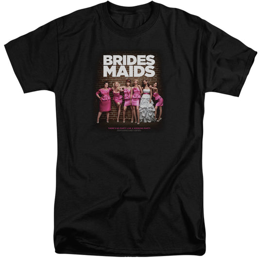 Bridesmaids - Poster - Short Sleeve Adult Tall - Black - Xl - Black T-shirt