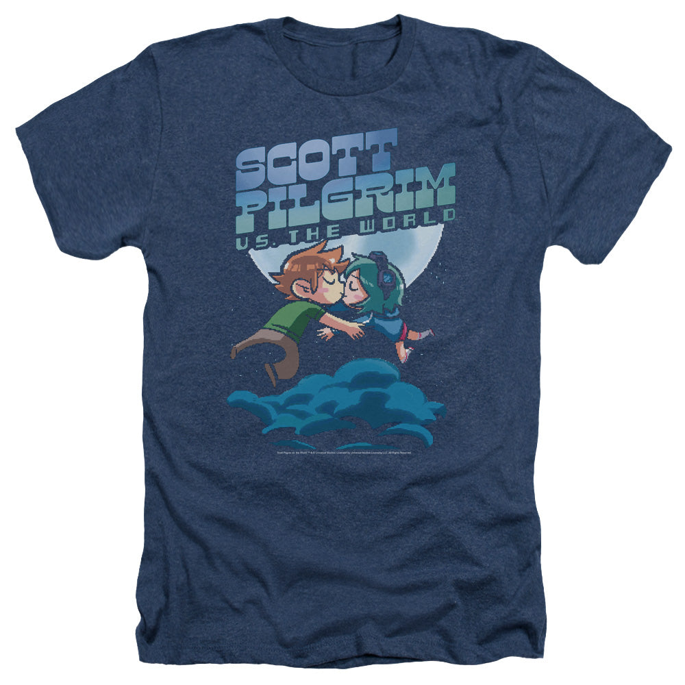 Scott Pilgrim - Lovers - Adult Heather - Navy