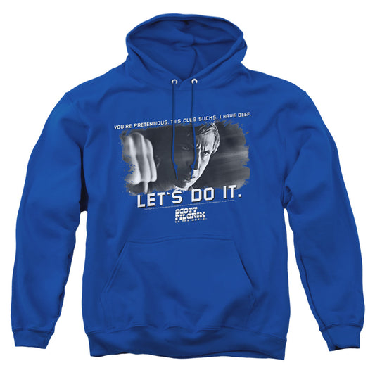 Scott Pilgrim - Beef - Adult Pull-over Hoodie - Royal Blue