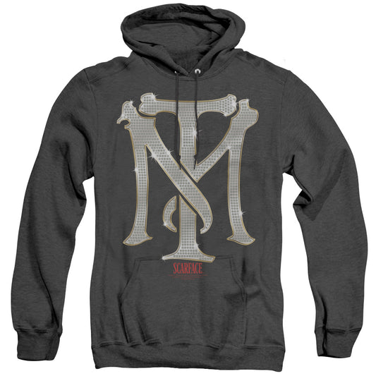 Scarface - Tm Bling - Adult Heather Hoodie - Black