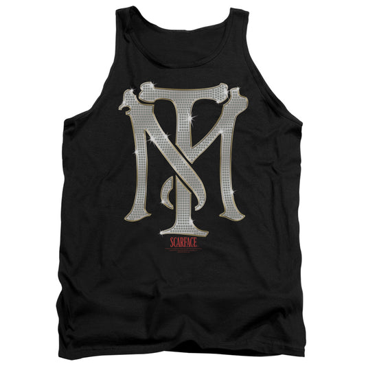 Scarface - Tm Bling - Adult Tank - Black