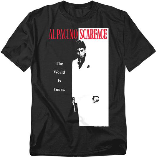 Scarface - Classic - Short Sleeve Adult 18/1 - Black T-shirt