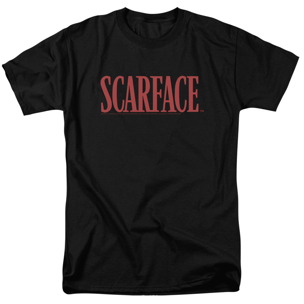 Scarface - Logo - Short Sleeve Adult 18/1 - Black T-shirt