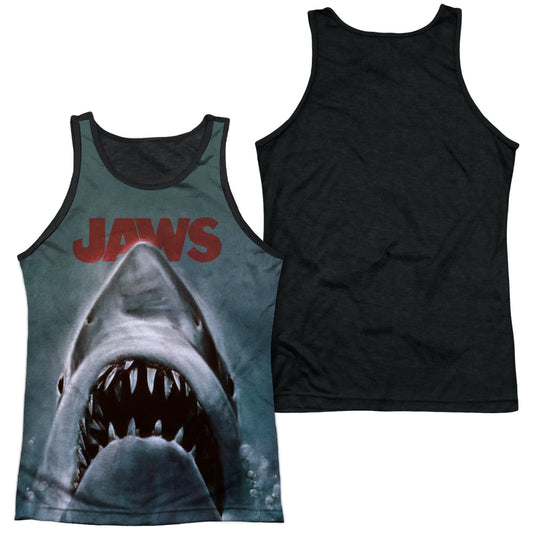 Jaws Poster-adult Poly Tank Top
