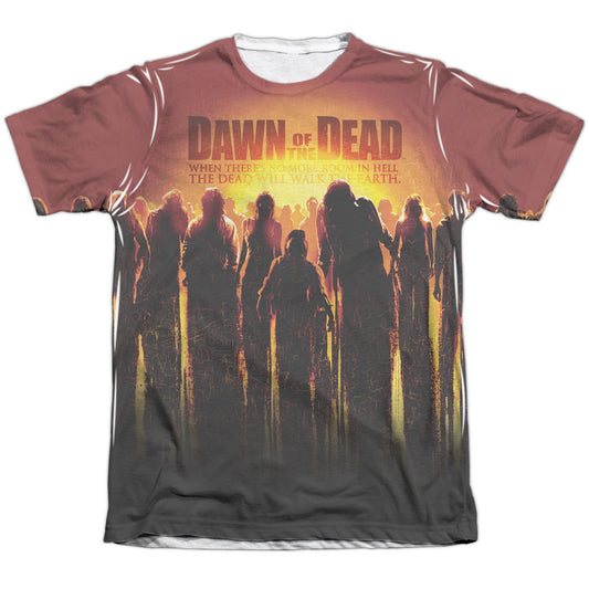 Dawn Of The Dead - Swarm - Adult Poly/cotton Short Sleeve Tee - White T-shirt