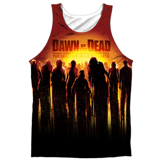 Dawn Of The Dead - Swarm - Adult 100% Poly Tank Top - White