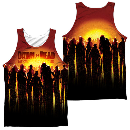 Dawn Of The Dead - Swarm - Adult 100% Poly Tank Top - White