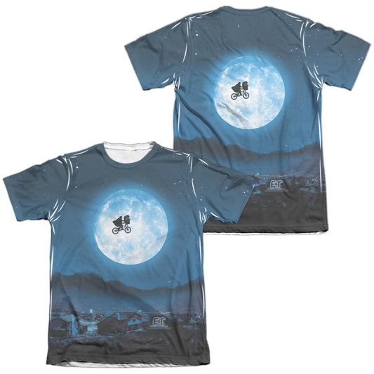 Et - Moon - Adult Poly/cotton Short Sleeve Tee - White T-shirt