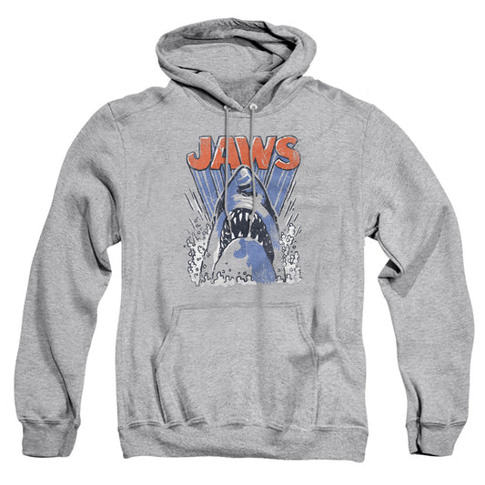 Jaws - Comic Splash - Adult Pull-over Hoodie - Athletic Heather